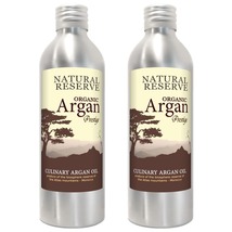 Culinary Argan Oil 2x 7 fl oz  / 2 x  200ml for Eating Cooking  - £48.19 GBP