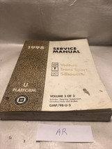 1998 Chevy Venture Pontiac Trans Sport Shop Repair Service Manual Chevro... - $9.90