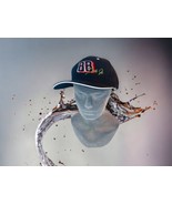 Dale Earnhardt Jr 88 Black Wool Adjustable Baseball Hat NASCAR - $23.01 CAD