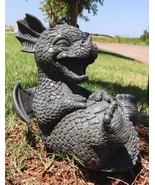 Ebros L.O.L Laughing Out Loud Soul Dragon Statue LOL Resin Garden Guest ... - $58.98 CAD
