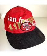 Vtg 80s/90s San Francisco 49ers NFL Football Snapback Hat Cap Logo 7 Red... - $1,082.30 MXN
