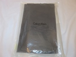 Calvin Klein Cotton Percale Tailored King Bedskirt Suede Dark Brown NIP - $63.31