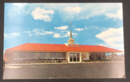 1962 Howard Johnson&#39;s Restaurant Postcard Host of the Highways Holt MI  Cancel - $5.89