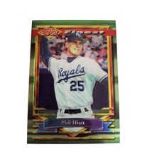 1994 Topps Finest Phil Hiatt #56 Kansas City Royals MLB Baseball Card - $2.22