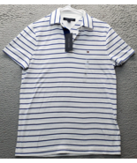 Tommy Hilfiger Polo Shirt Men Size XS Multi Striped Cotton Short Sleeve ... - $31.70 CAD