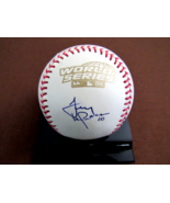 TONY LARUSSA 3X WSC A&#39;S CARDS HOF MGR SIGNED AUTO 04 WS GAME BASEBALL JS... - $3,763.16 MXN