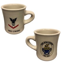 Vtg Navy USS O Bannon DD-987 Coffee Cup Mug Veteran Gift - £20.12 GBP