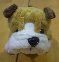 Ganz Webkinz TAN BULLDOG DOG 7&quot; Plush STUFFED ANIMAL Toy - £12.09 GBP