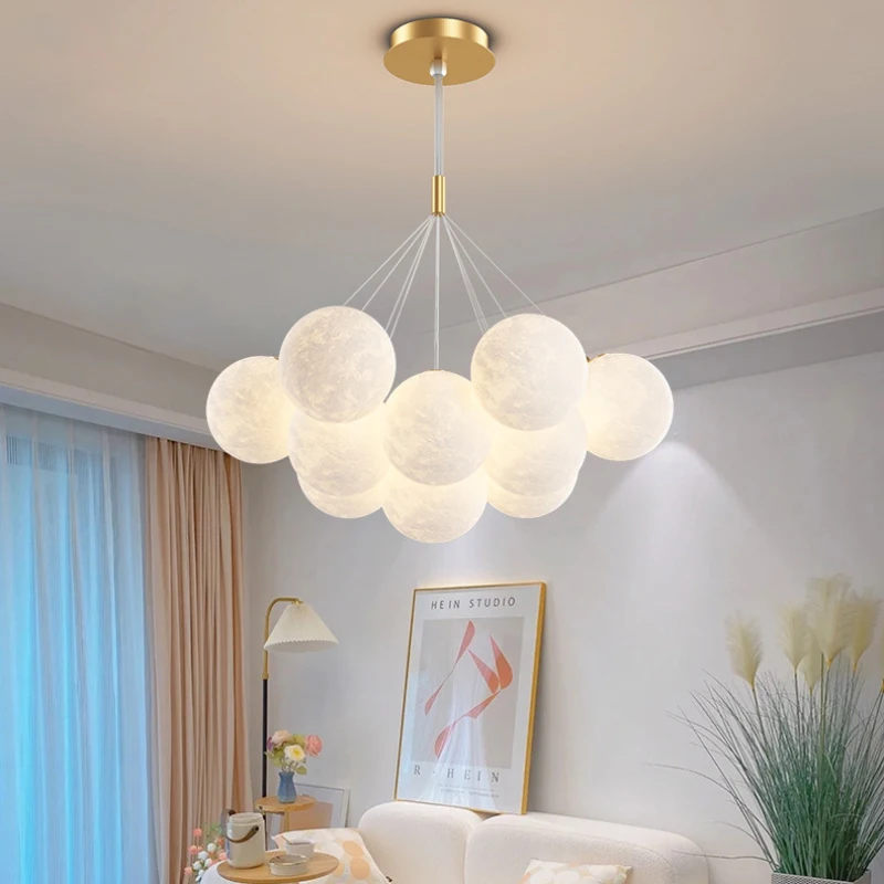 Bubble chandeliers children s room decor hanging lamps nordic creative boy girl bedroom thumb200