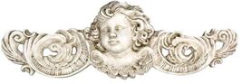 Angelic Scroll Overdoor 13" - $246.51