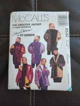 Jacket Coat M8532 The Creative Jacket Pattern By Palmer Pletsch Size 20-22 Xl Uc - £7.62 GBP