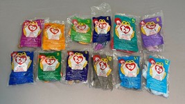 McDonalds Happy Meal Ty Beanie Babies 1998 Complete Set Of 12 New In Pac... - $17.99