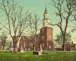 Bruton Parish Church in Colonial Williamsburg Virginia New 8x10 Photo - £6.93 GBP
