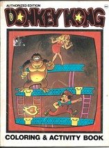 Vintage 1982 Donkey Kong-Nintendo-Coloring, Activity Book-Some Damage, C... - $13.73 CAD