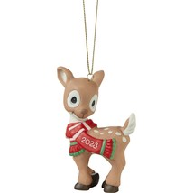 Precious Moments 2023 Oh Deer Christmas Dated Bisque Porcelain Figurine Ornament - £21.66 GBP