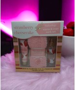 Bodycology Strawberry Cheesecake Body Mist &amp; Cream and Pink Sock Set (3 ... - $23.05 CAD