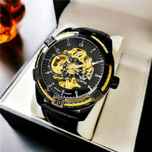 Swarch Automatic Mechanical Watch Men&#39;s Watch Hollow-Out Personalized Large Dial - £55.14 GBP