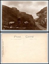 RPPC PHOTO Postcard - UK, Tintagel, King Arthur&#39;s Castle Approach C27 - £3.10 GBP