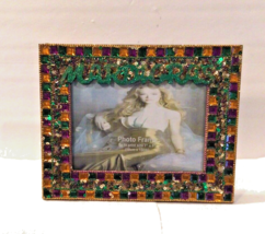 Mardi Gras Jeweled Photo Frame - 1220 - £11.95 GBP