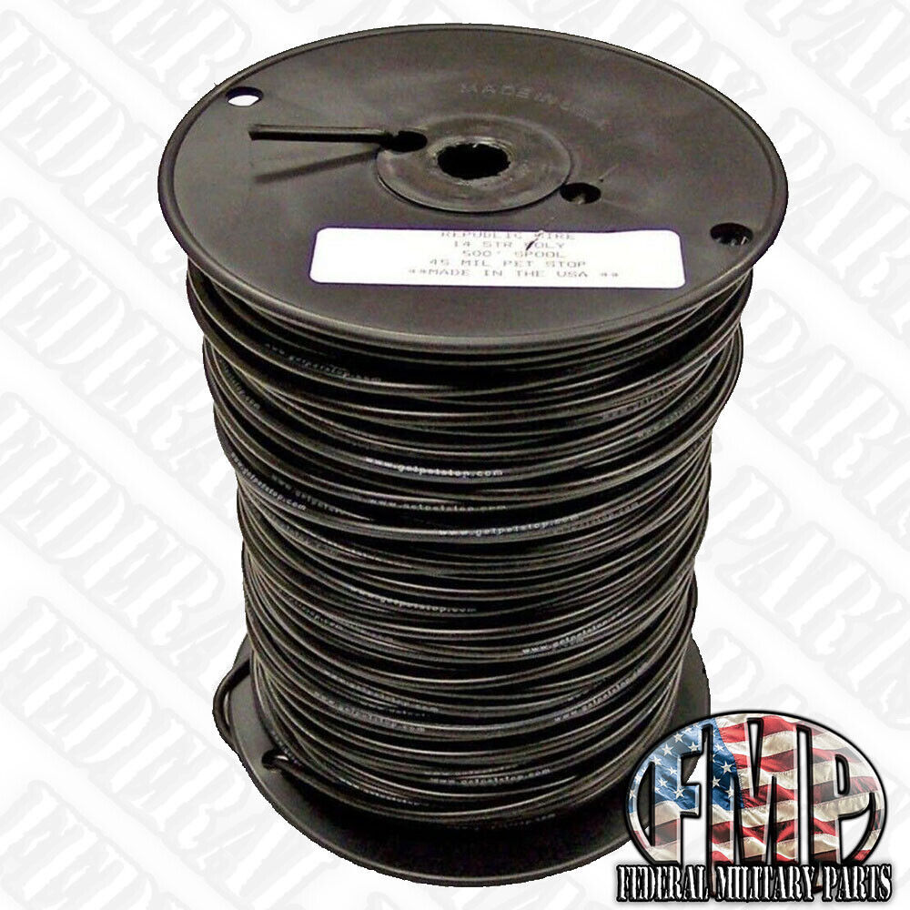 820’ Prestolite Military Wire 14 Awg 14 Gauge Wiring Harness Humvee