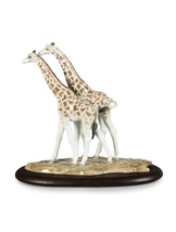 Lladro 01009389 Giraffes Sculpture New - $1,652.00