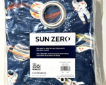 Sun Zero Space Astraunaut Planets One Panel Navy 40x84in - £24.85 GBP