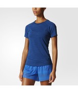 ADIDAS Training BK2672 FRELIFT Run Sport TEE Blue ( S )  - $75.22 CAD
