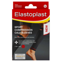 Elastoplast Sport Compression Calf Sleeves Large 1 Pair - £73.77 GBP