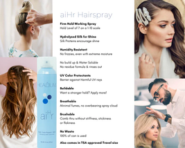 Healium Hair aiHr Hairspray, 10 oz image 2