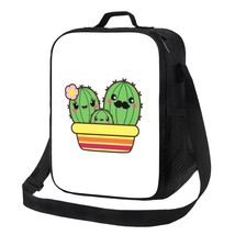 Cute Kawaii Cactus Family Lunch Bag - £18.02 GBP