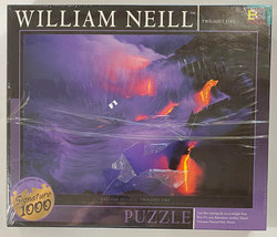 William Neill Twilight Fire 1026 Piece 27&quot; x 20&quot; Puzzle - BRAND NEW / SEALED - $24.50