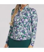 NWT PUMA Lavender Myrtle Green Lillie You-V Long Sleeve Long Mock Golf S... - $36.99