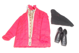 BARBIE Ken ski outfit #798 1963 vintage jacket hat boots - £27.26 GBP