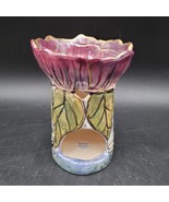 Blue Sky Clayworks Heather Goldminc Wax Melter Votive Tealight Candle Ho... - $20.36 CAD