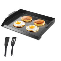 VEVOR Carbon Steel Griddle, 22x16 inch Flat Rectangular Plate, Gas Grill... - $54.99