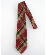 Vintage Unbranded Men&#39;s Fringed Wool Tie - $25.00