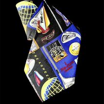 Vintage 1994 Nicole Miller Top Flite Golf Silk Necktie RARE Country Club... - $39.60