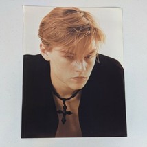 LEONARDO DiCAPRIO Magazine Pinup Wearing Cross Acne Clipping - £12.46 GBP