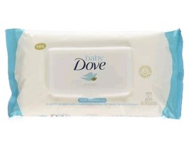 Dove Baby Wipes Rich Moisture 30 Count (2 Pack) - $19.75