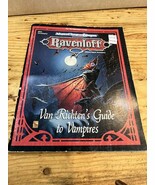 Ravenloft Book Van Richtens Guide To Vampires Dungeons And Dragons TSR 1991 - $874.12 MXN