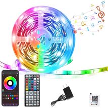 GANZQH RGB Strip Lights 15.20FT USB Powered Smart App Remote Control Mul... - $10.89 GANZQH RGB Strip Lights 15.20FT USB Powered Smart App Remote Control Mul... - $10.89