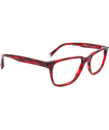 Warby Parker Eyeglasses Gilbert 608 Red Havana Rectangular Frame 55-18 145 - £55.63 GBP