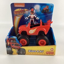 Blaze And The Monster Machines Truck with AJ Action Figure Toy 2021 Mattel - $39.55