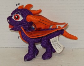 Just Play Activision Spyro The Dragon 4&quot; plush toy Purple Orange - $9.85