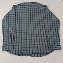 Columbia AM7968 Men's Blue Cotton Plaid Rapid Rivers II Button-Down Shirt Sz 2XL image 2