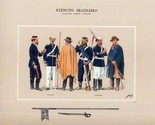 Brazil Army Cavalaria Ligeira 1866-1870 Exercito Brasileiro Print - $21.81