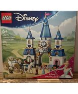 LEGO Disney Princess Cinderella Castle Horse Carriage 43275 New Sealed Box - $59.38