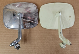 Pair Side Mirrors VW Bus Aircooled Vintage Classic For Parts or Repair O... - $64.17