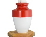 Large/Adult 220 Cubic Inch Red &amp; White Aluminum Baseball Funeral Cremati... - £225.18 GBP