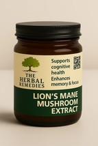 Lions Mane Mushroom, Tea Hericium erinaceus Extract 50gms, Immune &amp; Cogn... - $40.33